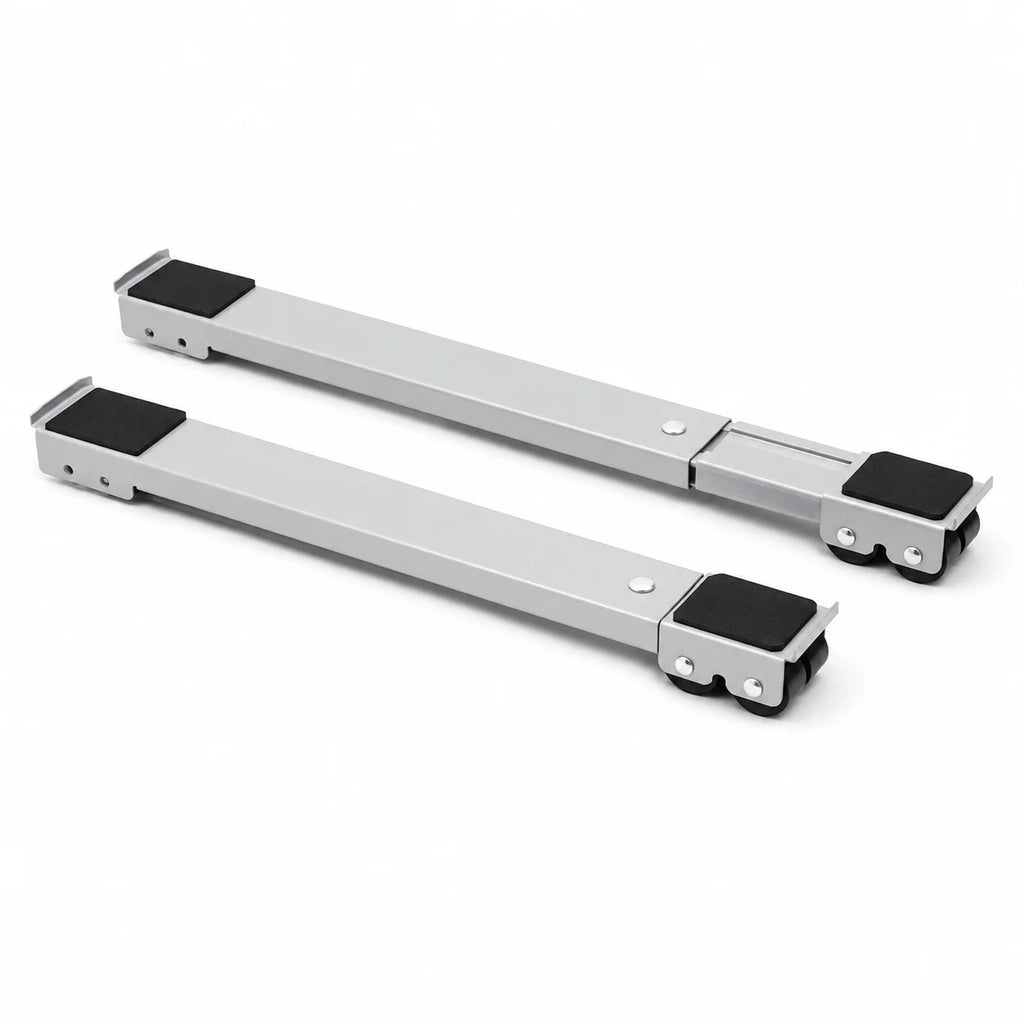 Heavy-Duty Adjustable Appliance Roller Stands (Set of 2)